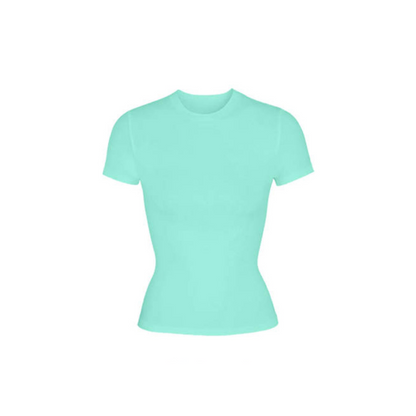 Mint - Signature Ribbed Short Sleeve