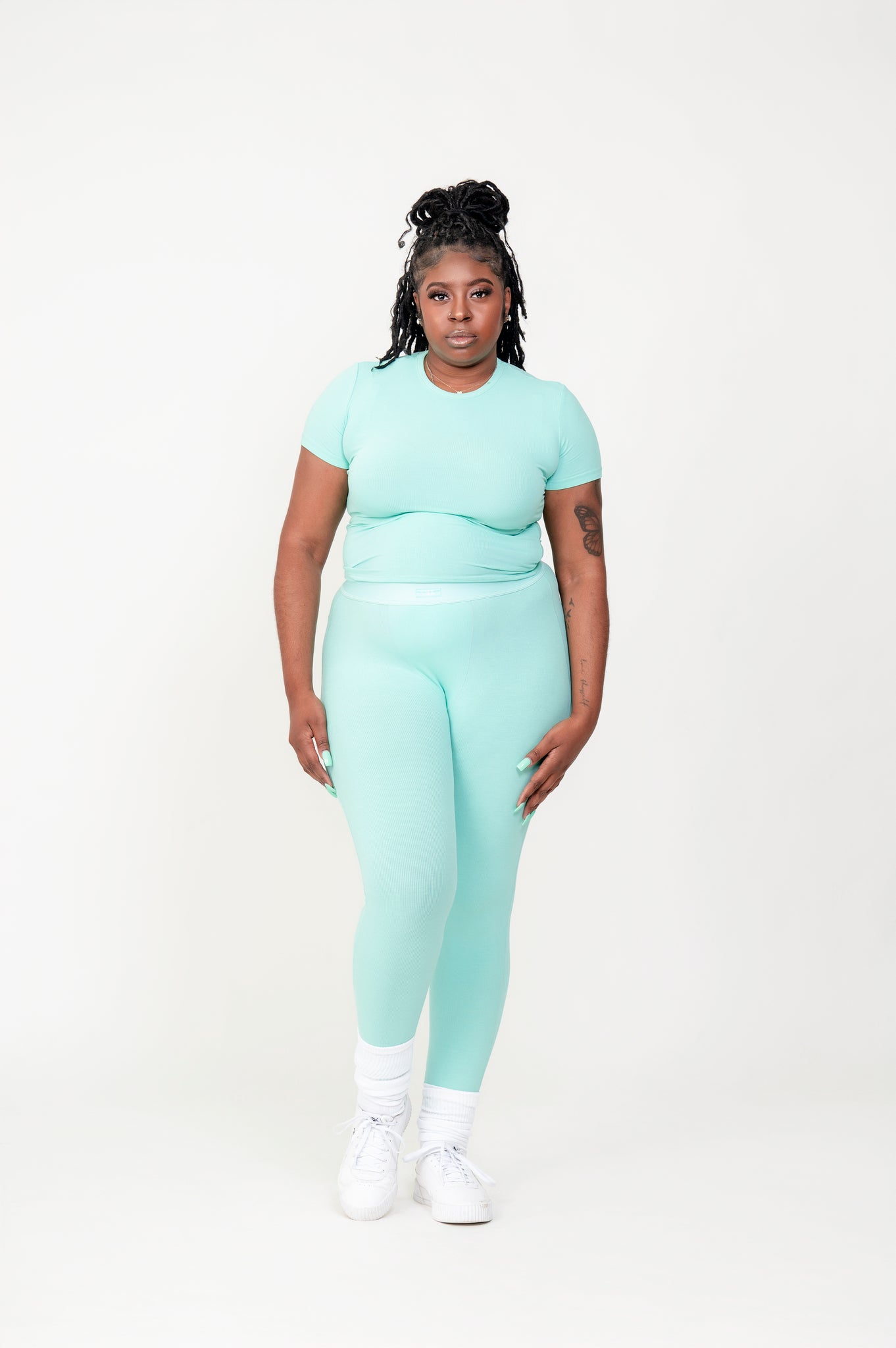 Mint - Signature Ribbed Legging